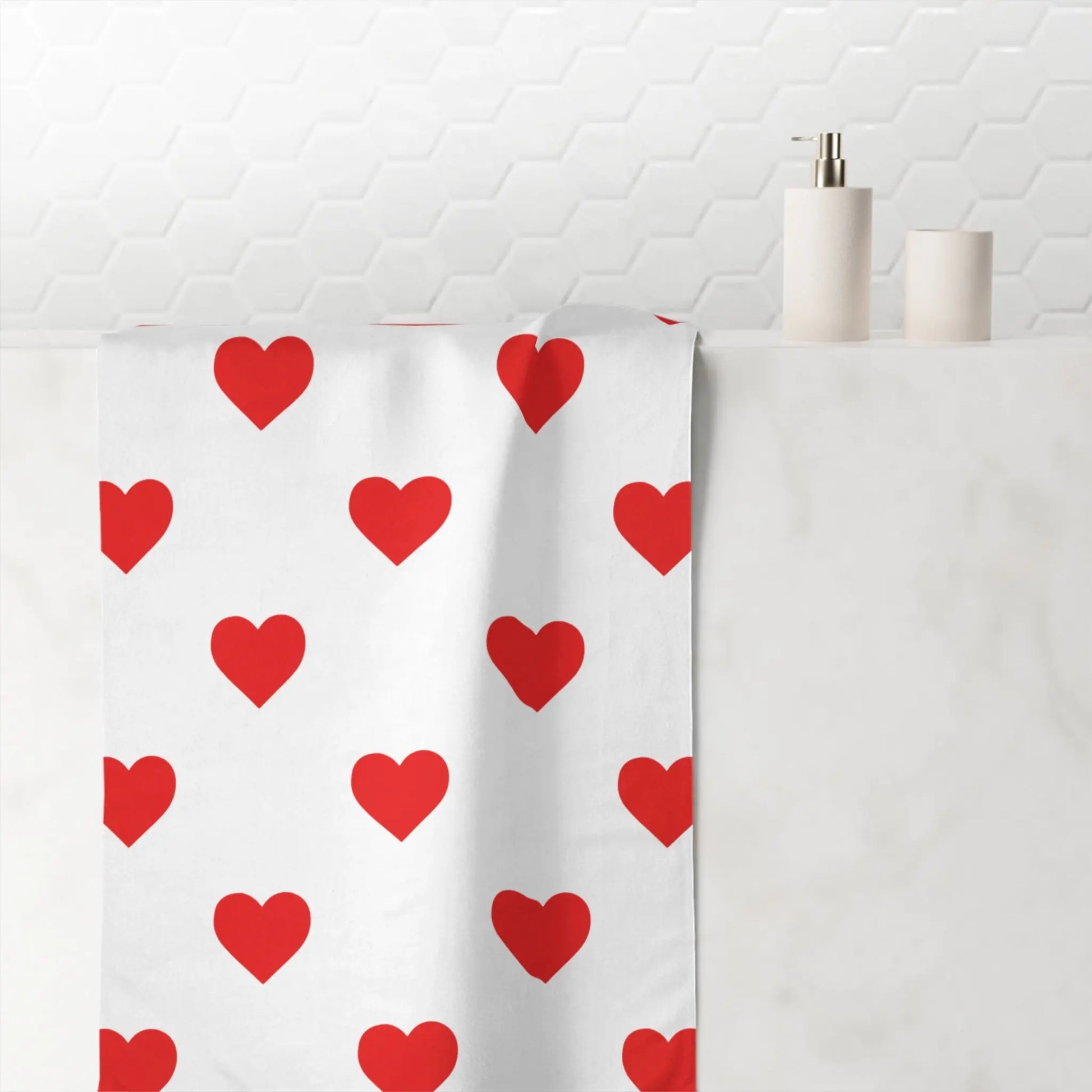 Love Heart Towel - MakingShop