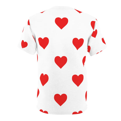 Women’s Heart Pattern Shirt