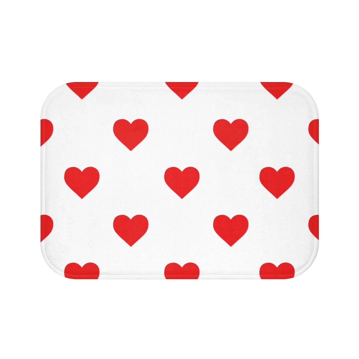 Heart Pattern Bath Mat for Cozy Bathrooms - MakingShop